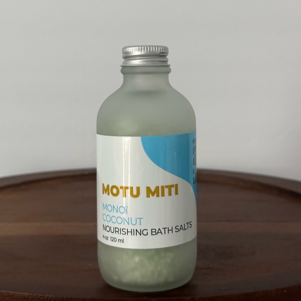 MOTU MITI Nourishing Bath Salts - Coconut